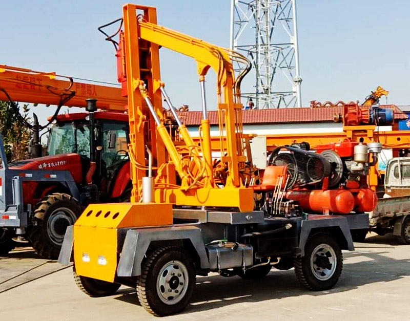 小四輪打拔鉆一體(小空壓機)