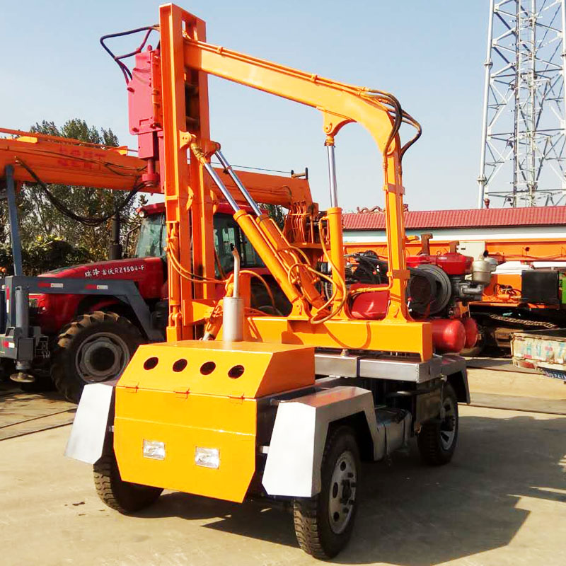 小四輪打拔鉆一體(小空壓機)