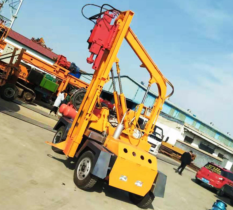 小四輪打拔鉆一體(小空壓機)